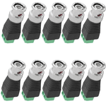 CONECTOR BNC DE BORNE MACHO - PCT 10 UND