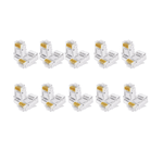 CONECTOR MACHO RJ45 CAT6 PCT 10 UND