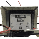 TRAFO DE LINHA FRAHM T10 70V CAIXA