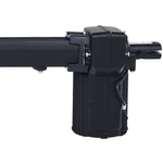 CJ AUT DE PORTOES E PORTAS PIVO PISTON CONDOMINIUM INOX MEGA ANALOG AGILITY PLUS 127V 60HZ ESQUERD