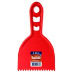 ATLAS ESPATULA PLASTICA DENTADA 10CM 