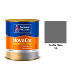 ESMALTE NOVACOR FOSCO GRAFITE CLARO 900ML