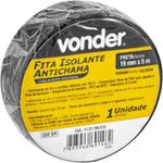 VONDER FITA ISOLANTE PRETA 19MMX05M 