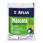 ATLAS MASCARA DE FELTRO COM VALVULA CARVAO