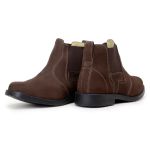 Botina Masculina De Couro Agro ACT Footwear Chocolate 