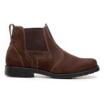 Botina Masculina De Couro Agro ACT Footwear Chocolate 