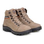 Bota Masculina De Couro Scavator Act Footwear Areia 