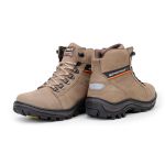 Bota Masculina De Couro Scavator Act Footwear Areia 