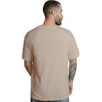 Kit 3 Camisetas Oversized 100% Algodão - Bege 