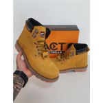 Bota Unissex de Couro Second Shift Act Footwear Milho