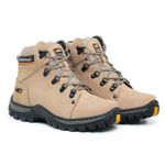 Bota Unissex De Couro Robust Act Footwear Nude