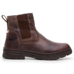 Bota Masculina De Couro Farmer Act Footwear Café