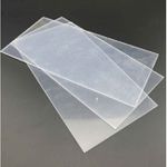 Chapa Poliestireno Cristal - 3mm X 50cm X50cm Similar Acrilico 