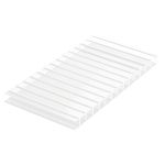 Chapa Placa Policarbonato Alveolar 1,05m X 3m x 4mm - Diversas Cores