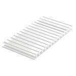 Chapa Placa Policarbonato Alveolar 1,05m X 3m x 4mm - Diversas Cores