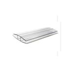 PERFIL H DE EMENDA P/POLICARBONATO 4mm x 3metros