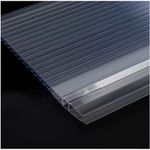 PERFIL H DE EMENDA P/POLICARBONATO 4mm x 3metros