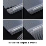 PERFIL H DE EMENDA P/POLICARBONATO 4mm x 3metros