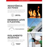 Chapa Placa Policarbonato Compacto 2mm x 2,05m x 6m c/ proteção UV 