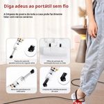 Aspirador de pó sem fio doméstico portátil pequeno instrumento de remoção de ácaros máquina esfregar