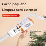 Aspirador de pó sem fio doméstico portátil pequeno instrumento de remoção de ácaros máquina esfregar