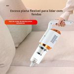 Aspirador de pó sem fio doméstico portátil pequeno instrumento de remoção de ácaros máquina esfregar