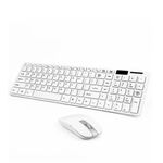 Kit Teclado E Mouse Sem Fio Wireless 2.4ghz 3200dpi Óptico
