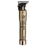SH-2588 Maquina Shinon Gravura Acabamento Cabelo Clipper Caveira Profissional