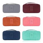 Bolsa de armazenamento de roupas íntimas de viagem bolsa de armazenamento de cosméticos