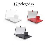 Tela De 3D Aumento Lupa Ampliadora Leitura E Celular 12 Polegadas