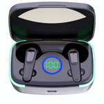 M80 Fone De Ouvido e Carregador de Celular Portátil Bluetooth Sem Fio 5.3 Fone Estéreo