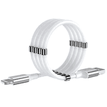 Cabo Magnético Organizador 11 Ímãs SUPERCALLA Lightning Charger (IOS)