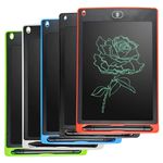 Prancheta LCD de 8.5 polegadas, ferramentas de desenho de brinquedos para crianças, placa de escrita