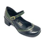 Sapato Emma - Preto com Musgo