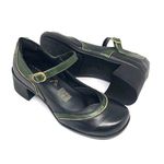 Sapato Emma - Preto com Musgo
