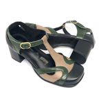 Sapato Edith - Preto com musgo