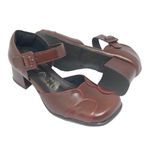 Sapato Marina - Chocolate com carmim