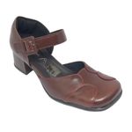 Sapato Marina - Chocolate com carmim