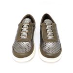 Tênis Cléo - Pewter com kiwi