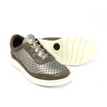 Tênis Cléo - Pewter com kiwi