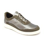 Tênis Cléo - Pewter com kiwi