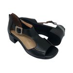 Sandália Miranda - Preto com detalhe fendi