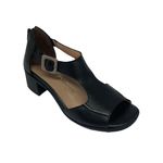 Sandália Miranda - Preto com detalhe fendi
