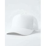 Boné Truker de Tela Branco