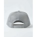 Boné Truker de Tela Cinza
