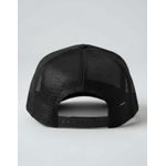 Boné Truker de Tela Preto