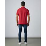 Camisa Gola Polo Piquet Vermelha