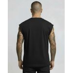 Regata Over Size Masculina Preta