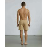 Short Linho Masculino Bege