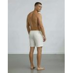 Short Linho Masculino Off White